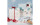 Creativ Company Geschenkband Glitzer 1 cm x 100 m, Rot