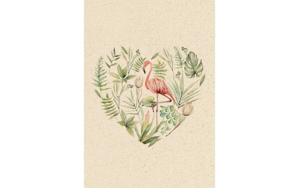 Natur Verlag Motivkarte Flamingo 17.5 x 12.2 cm