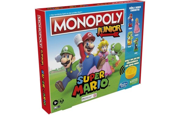 Hasbro Gaming Familienspiel Monopoly Junior Super Mario Edition