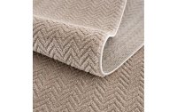 MyCarpet Teppich Fancy 120 cm x 160 cm, Beige