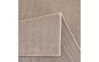 MyCarpet Teppich Fancy 120 cm x 160 cm, Beige