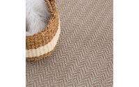 MyCarpet Teppich Fancy 120 cm x 160 cm, Beige