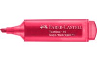 Faber-Castell Textmarker 1546 superfluorescent Rot