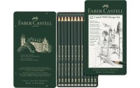 Faber-Castell Bleistift Castell 9000 5B-5H 12 Stück