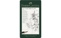 Faber-Castell Bleistift Castell 9000 8B-2H 12 Stück