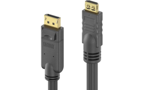PureLink Kabel 4K Adapterkabel – DisplayPort - HDMI, 1 m