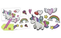 URSUS Motivsticker Diamond Painting Unicorn Pink  1 Stück