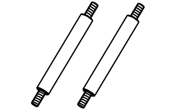 Amewi Stossdämpfer Kolbenstangen RCX8