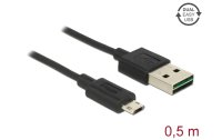 Delock USB 2.0-Kabel EASY-USB USB A - Micro-USB B 0.5 m