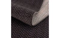 MyCarpet Teppich Fancy Ø 120 cm, Schwarz