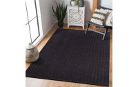 MyCarpet Teppich Fancy 120 cm x 160 cm, Schwarz