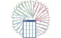 Z-Design Tiefkühletiketten 24 Blatt mit je 16 Stickern, Mehrfarbig