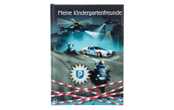 Goldbuch Kindergartenfreundebuch Polizei