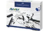 Faber-Castell Tuschestift PITT Artist Manga Starter Set...