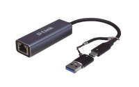 D-Link Netzwerk-Adapter DUB-2315 USB Typ-A/USB Typ-C