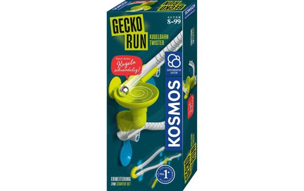 Kosmos Kugelbahn Zubehör Gecko Run – Twister-Expansion