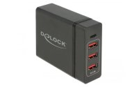 Delock USB-Wandladegerät 63974 3x USB-A + 1x...
