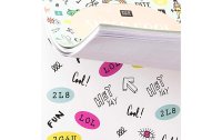 Rico Design Stickerbuch Wonderland 20 Blatt, Mehrfarbig