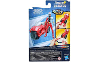 Hasbro Power Rangers Rip N Go T-Rex Battle-Bike und Roter Ranger