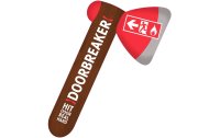 Folat Aufblasbares Accessoire Feuerwehrbeil Braun/Rot