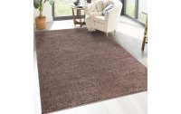 MyCarpet Teppich City Shaggy 120 cm x 170 cm, Braun