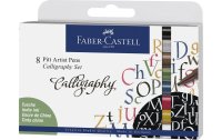 Faber-Castell Tuschestift Pitt Artist Pen Calligraphy 8er...