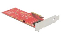 Delock Host Bus Adapter Controller PCIe – M.2,...