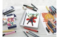 Faber-Castell Tuschestift PITT Artist Pen Manga Kaoiro 6 Stück