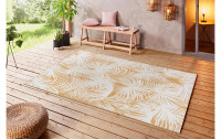 Northrugs Teppich Beach Lagosi, 120 x 170 cm, Crème/Gold