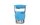 Montana Trinkbecher To Go 420 ml, 1 Stück, Blau/Transparent