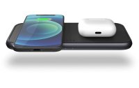 Zens Wireless Charger Dual QI Schwarz