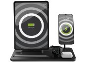 Zens Wireless Charger 4in1 + Watch Schwarz