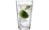 Leonardo Longdrinkglas Optic 540 ml, 4 Stück, Transparent