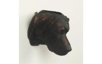 Originals Pflanzengefäss Hund 18 cm, Braun