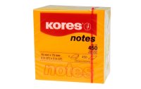 Kores Notizzettel Würfel Neon 7.5 x 7.5 cm, 450 Blatt
