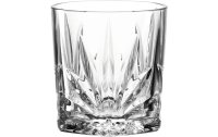 Leonardo Whiskyglas Capri 220 ml, 4 Stück, Transparent