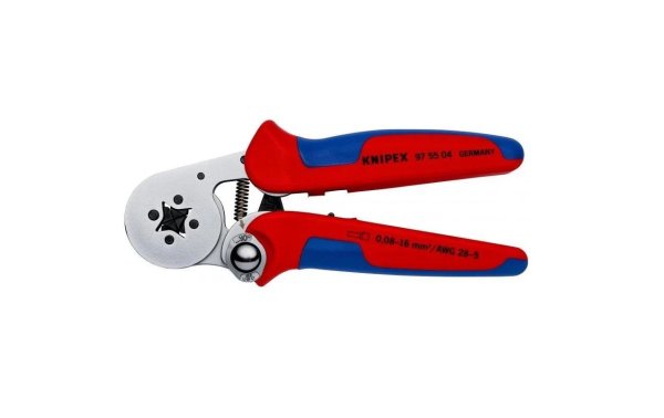 Knipex Crimpzange Selbsteinstellend 180 mm