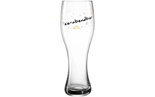 Leonardo Bierglas Presente Feierabend 760 ml, 1 Stück, Transparent