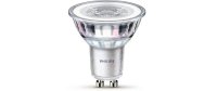 Philips Lampe LEDcla 50W GU10 WW ND 3PFDisc Warmweiss, 3 Stück