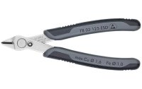 Knipex Elektronik-Seitenschneider Super Knips ESD 125 mm...