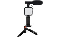 Dörr Videoleuchte Vlogging Kit mit Mikrofon VL-5