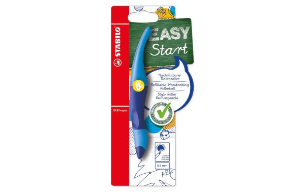 STABILO Rollerball Easy Start 0.5 mm, Blau