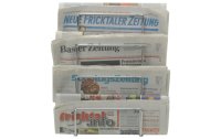 M & B Zeitungsständer 37.5 x 20 cm Silber