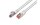 Wirewin Patchkabel  Cat 6A, S/FTP, 0.5 m, Weiss