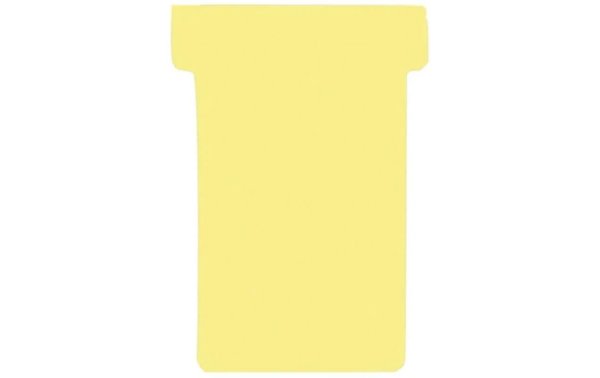 Franken T-Karten Grösse 2, Gelb, 100 Stück