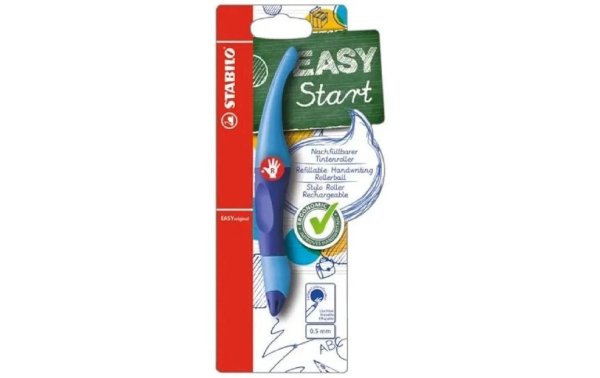 STABILO Rollerball Easy Start 0.5 mm, Blau