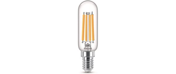 Philips LED T20L Stablampe, E14, Klar, Warmweiss, nondim, 60W Ersatz