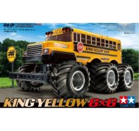 Tamiya Monster Truck King Yellow 6x6 (G6-01) Bausatz, 1:18