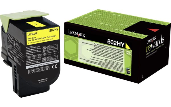 Lexmark Toner 80C2HY0 Yellow