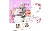 Depesche Stickerbuch Malbuch Create your Kitty TopModel 1...